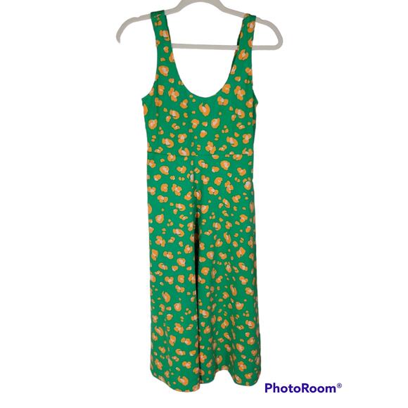 Tabitha Brown for Target | Green & Orange Cheetah Print Sundress | Size Small - Picture 6 of 6